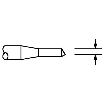 PACE - THC Soldering Tip - Bevel - 0.075"