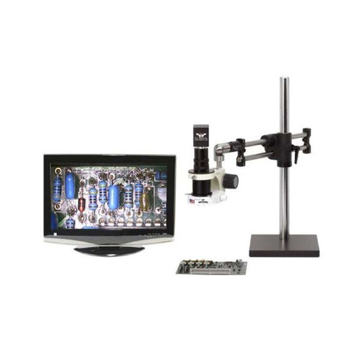 O.C. White - Prolite Macro Zoom with Camera, 19" HD LCD Monitor and LED Ring Light