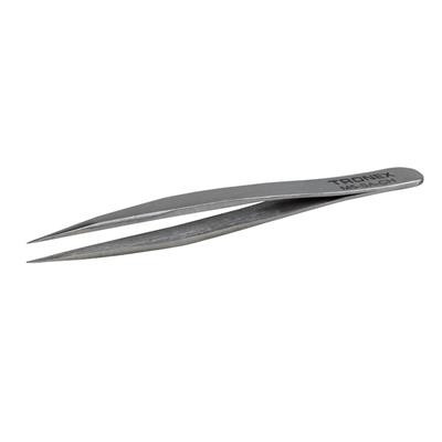 Tronex - Mini Stainless Steel Tweezer, Short, Extra Taper Tip, Very Fine - Style 5