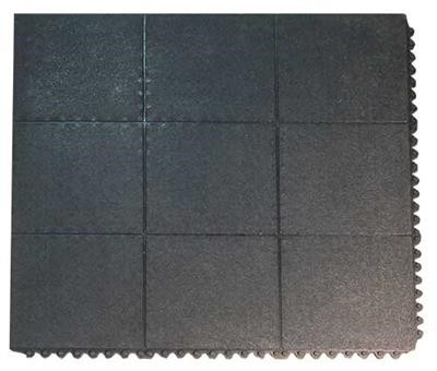 Transforming Technologies - TileSTAT Anti-Fatigue Interlocking Floor Tile - 3' x 3'
