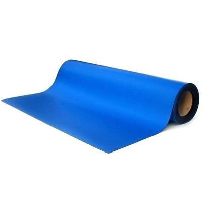 Transforming Technologies - MT4500 2-Layer Rubber ESD Mat, Royal Blue - 0.080" - 24" x 50' Roll