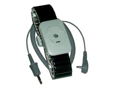 Transforming Technologies - Metal Dual Wire Wrist Strap - 5' Cord, Small