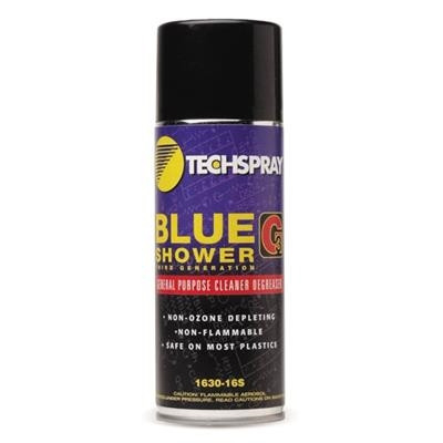 Techspray - G3 Blue Shower® Maintenance Cleaner/Degreaser - 16 Oz Aerosol Can
