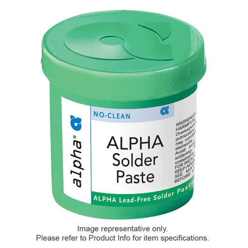 MacDermid Alpha - OM535 No Clean - SBX02 Lead Free Solder Paste - Type 4 - 500 Gram Jar