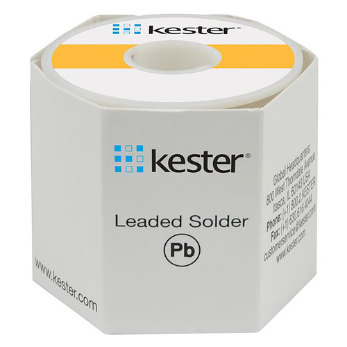 Kester - 44 Activated Rosin - 3.3% - Sn62/Pb36/Ag2.0 - Leaded - 0.025" - 1 lb Spool