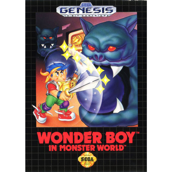 Wonder Boy In Monster World Genesis Game Empty Box | DKOldies Wonder Boy In Monster World Genesis Game Empty Box | DKOldies