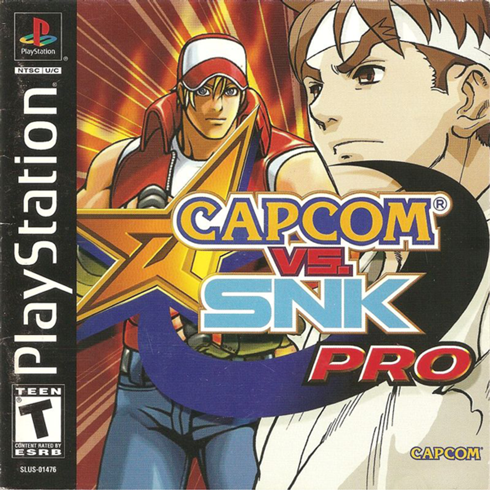 Capcom Vs. SNK Pro Fighting Game For SalePlaystation 1 PS1