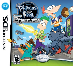Disney's Phineas & Ferb Across 2nd Dimension Nintendo DS Game For Sale