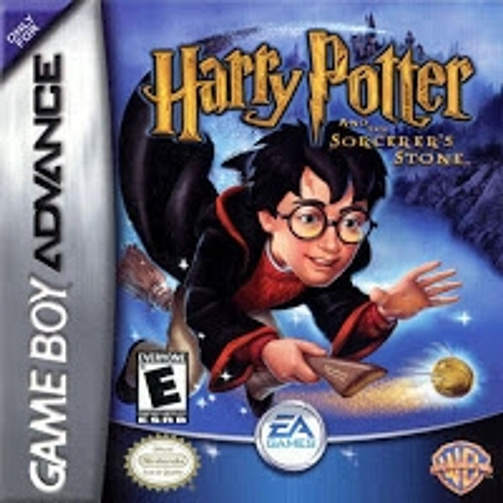 Harry Potter Sorcerers Stone Nintendo Gameboy Advance Game