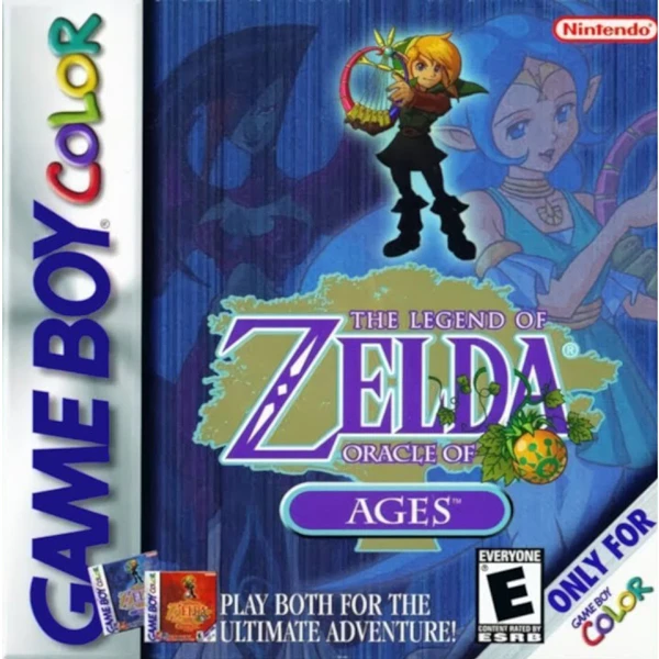 Legend of Zelda Oracle of Ages GameBoy Color Game For Sale | DKOldies