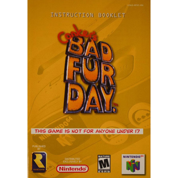 Gameplay Conker's Bad Fur Day Nintendo Switch Online Conker's