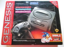 Sega Genesis II System Console Sonic 2 Complete in Box For Sale | DKOldies