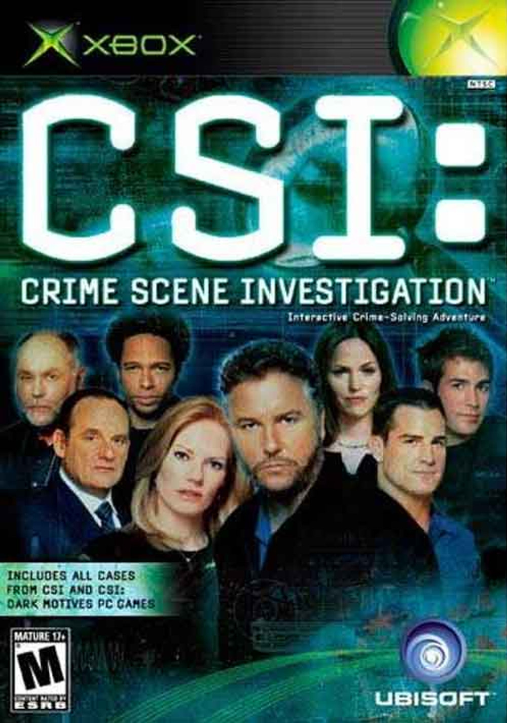 CSI Crime Scene Investigation Xbox Game For Sale | DKOldies