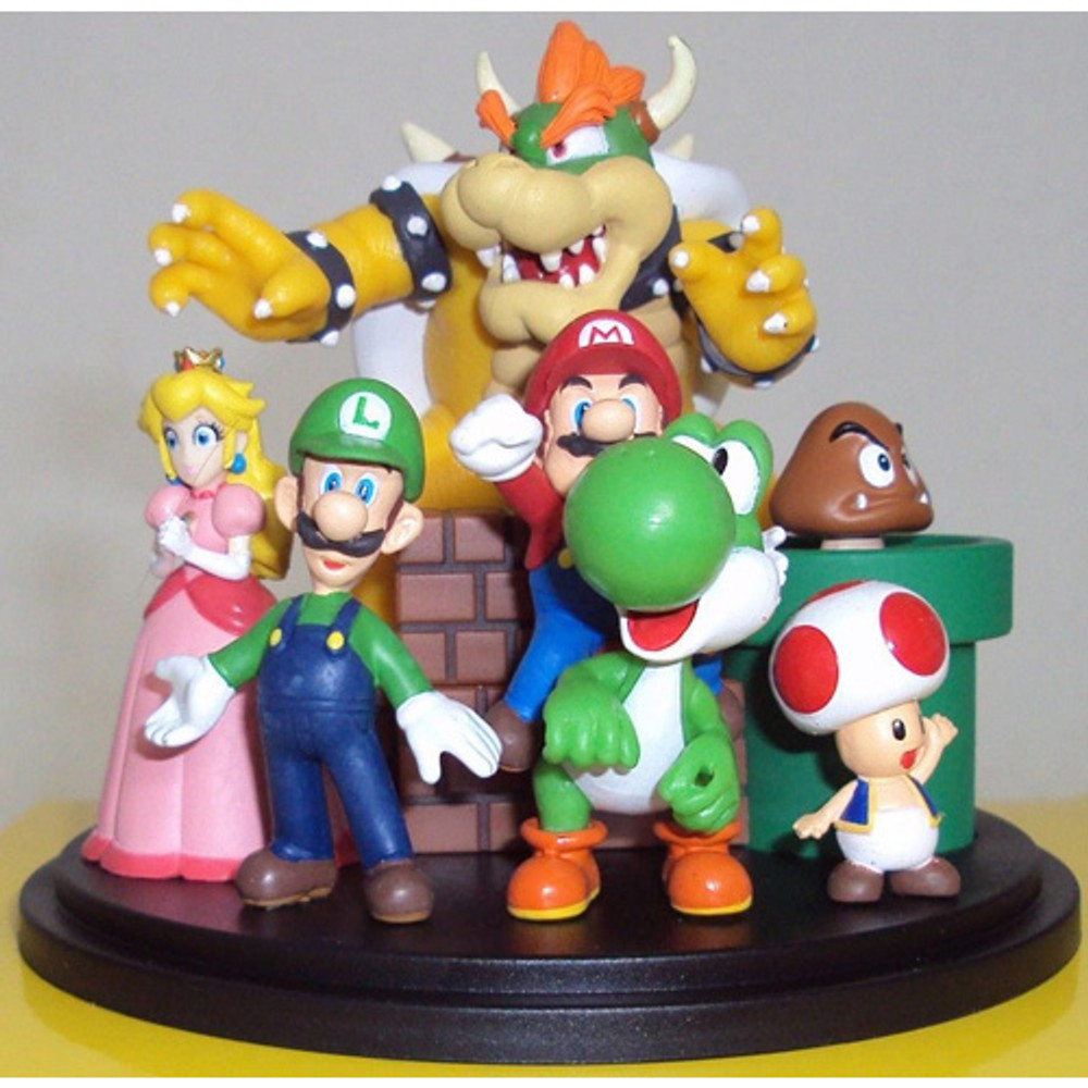 スーパーマリオ　SUPER MARIO club nintendo フィギュア Super Mario Characters Figurine Club Nintendo For Sale