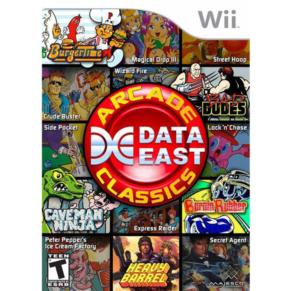 Wiiカセット Data-East-Arcade-
