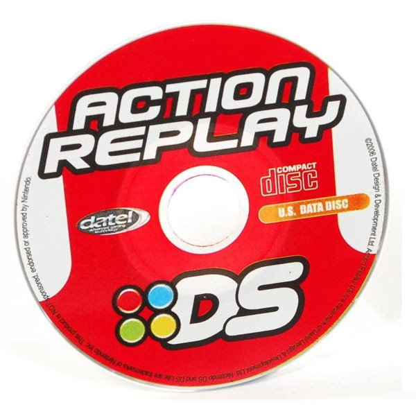 Action Replay Data Disc for Nintendo DS, DS Lite DKOldies