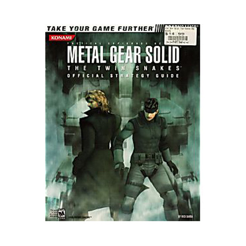 Metal Gear Solid Twin Snakes GameCube - Brady Games Official