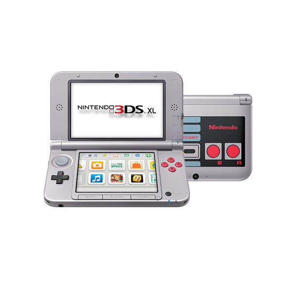 Nintendo 3DS XL Retro NES Edition Handheld System w/ Charger For