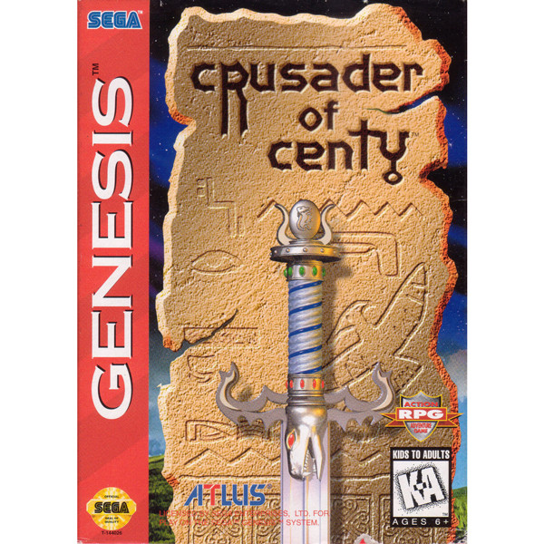 Crusader of Centy SEGA ゲームカートリッジ Crusader of Centy Sega Genesis Game Cartridge For Sale | DKOldies