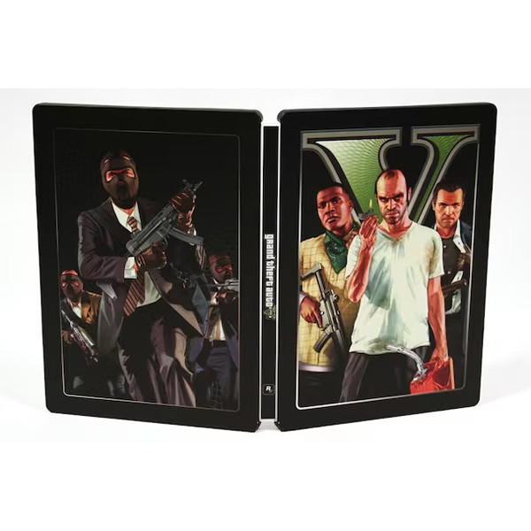 Grand Theft Auto V Edition Spéciale Steelbook - Xbox 360 - PAL FR - Complet