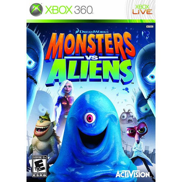Monsters vs. Aliens Xbox 360 Game For Sale | DKOldies