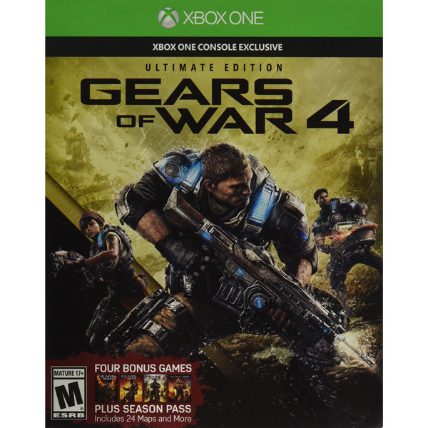Gears of War 4 Ultimate Edition (Steelbook) Xbox One Game For Sale
