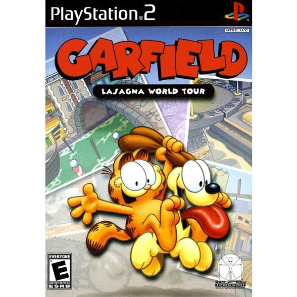 Jeu PS2 Garfield Lasagna World Tour - Neuf Sous Blister, Collector !