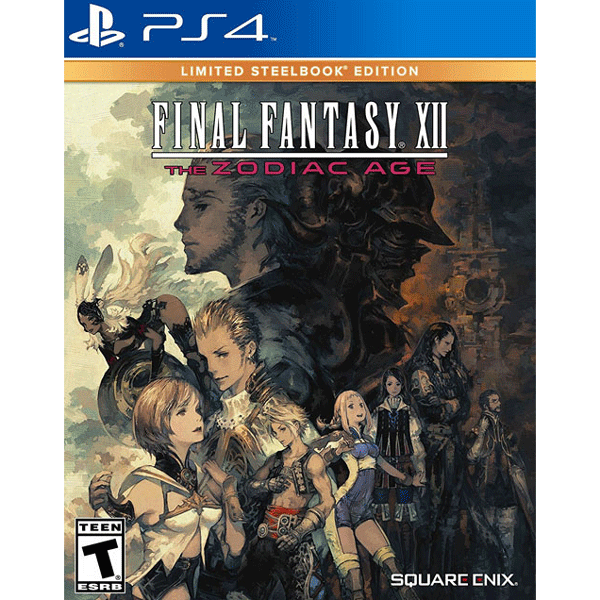 Final Fantasy XII Zodiac Age (Steelbook) PlayStation 4 PS4 Game