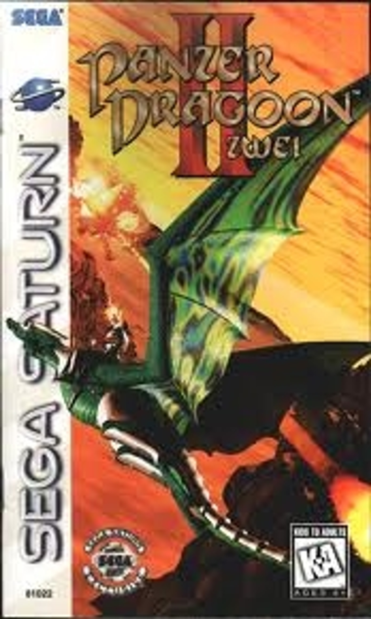 Nintendo Switch Panzer Dragoon Zwei Sega Saturn PAL Panzer Dragoon II Zwei Sega Saturn Pal Multi Used Complete