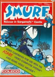 Schtroumpf Atari 2600 - 1re édition Française Avec Boîte Et Notice - Bon état