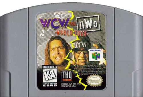 Jeu N64 WCW Vs NWo World Tour - Catch - Nintendo 64 - Bon état - Testé