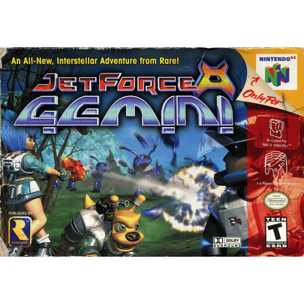 ジェリー Jet Force Gemini Nintendo 64 N64 Game For Sale | DKOldies