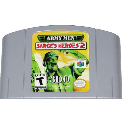 Army Men Sarge's Heroes 2 Nintendo 64 N64 Game For Sale | DKOldies