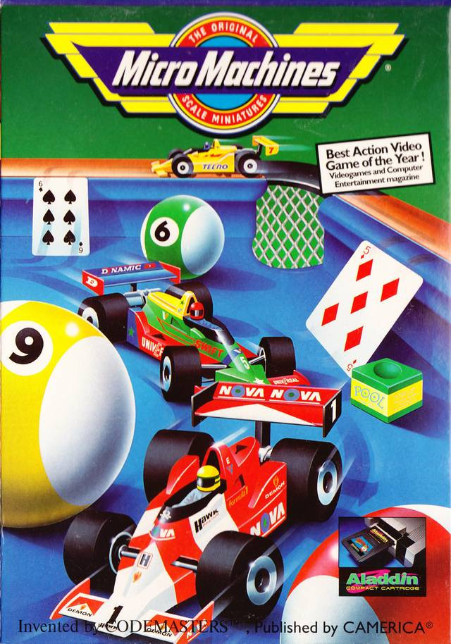 Micro Machines Nintendo NES Original Game For Sale | DKOldies
