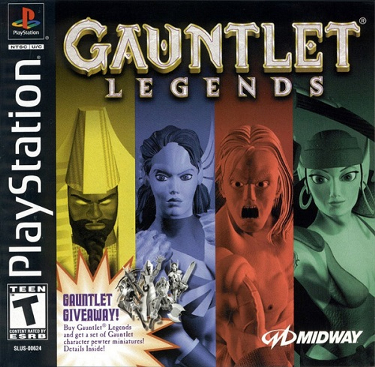 ガントレット・レジェンド Gauntlet Legends Gauntlet Legends Playstation 1 PS1 Game For Sale | DKOldies