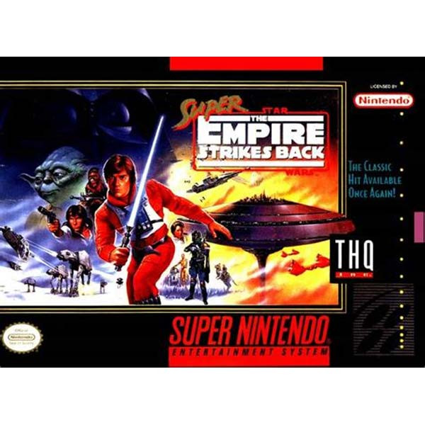Star Wars Empire Strikes Back Super Nintendo SNES Game Sale