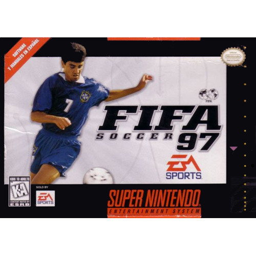 Game Fifa Soccer Snes FIFA Soccer 97 Super Nintendo SNES Game For