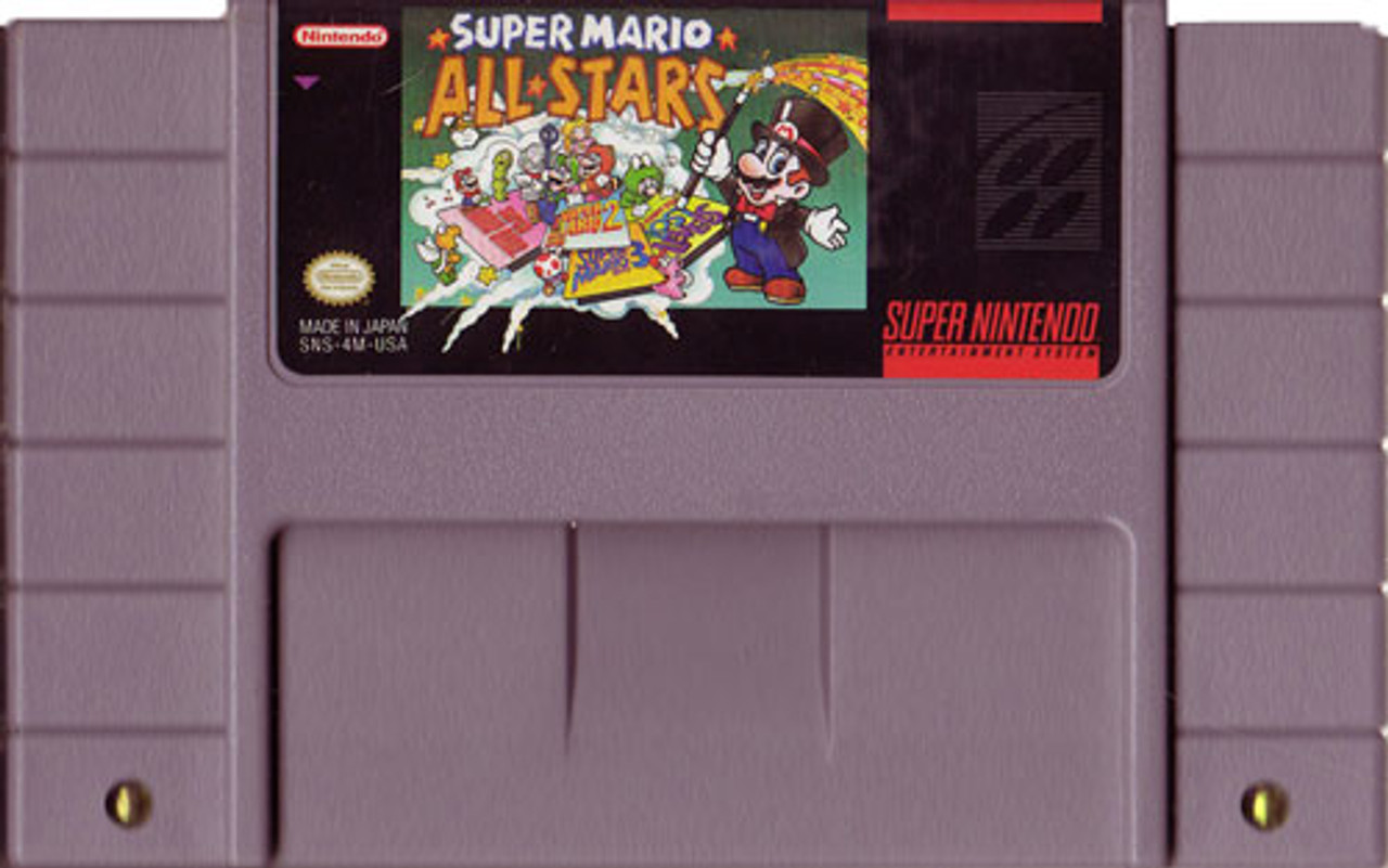Super Mario All Stars Super Nintendo SNES Game For Sale