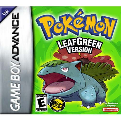 Pokemon Leaf Green Version GameBoy Advance Game For Sale