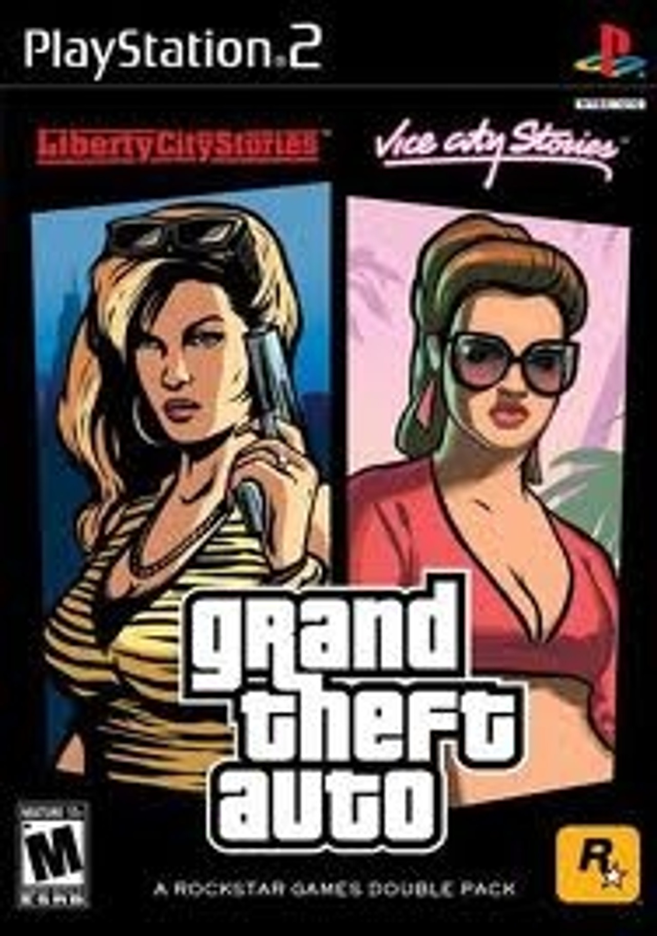 Gta Double Pack Liberty City Vice City Stories Ps2 Game For Sale Dkoldies