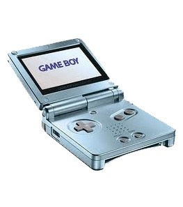 GameBoy Advance SP System 101 Pearl Blue w/Charger