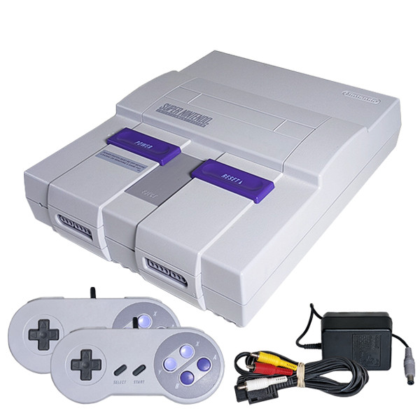 Super Nintendo Console SNES Controller Bundle For Sale