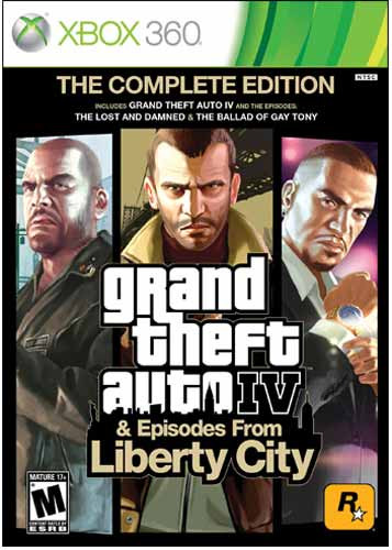 GTA IV Complete Edition Xbox 360 Game For Sale | DKOldies