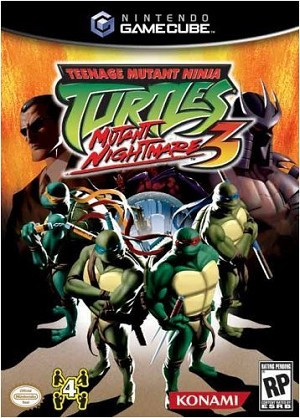 Teenage Mutant Ninja Turtles 3 Nintendo GameCube Game For Sale