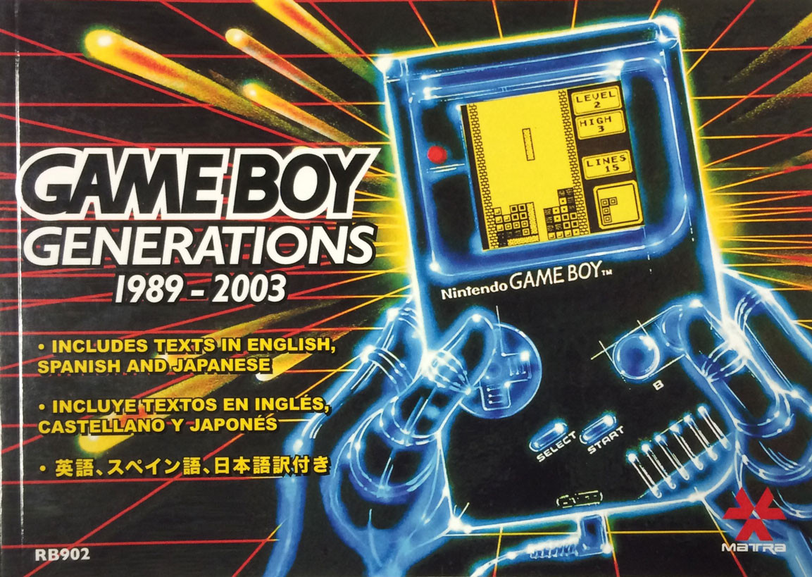 Game Boy Generations 1989-2003 New Picture Book For Sale DKOldies