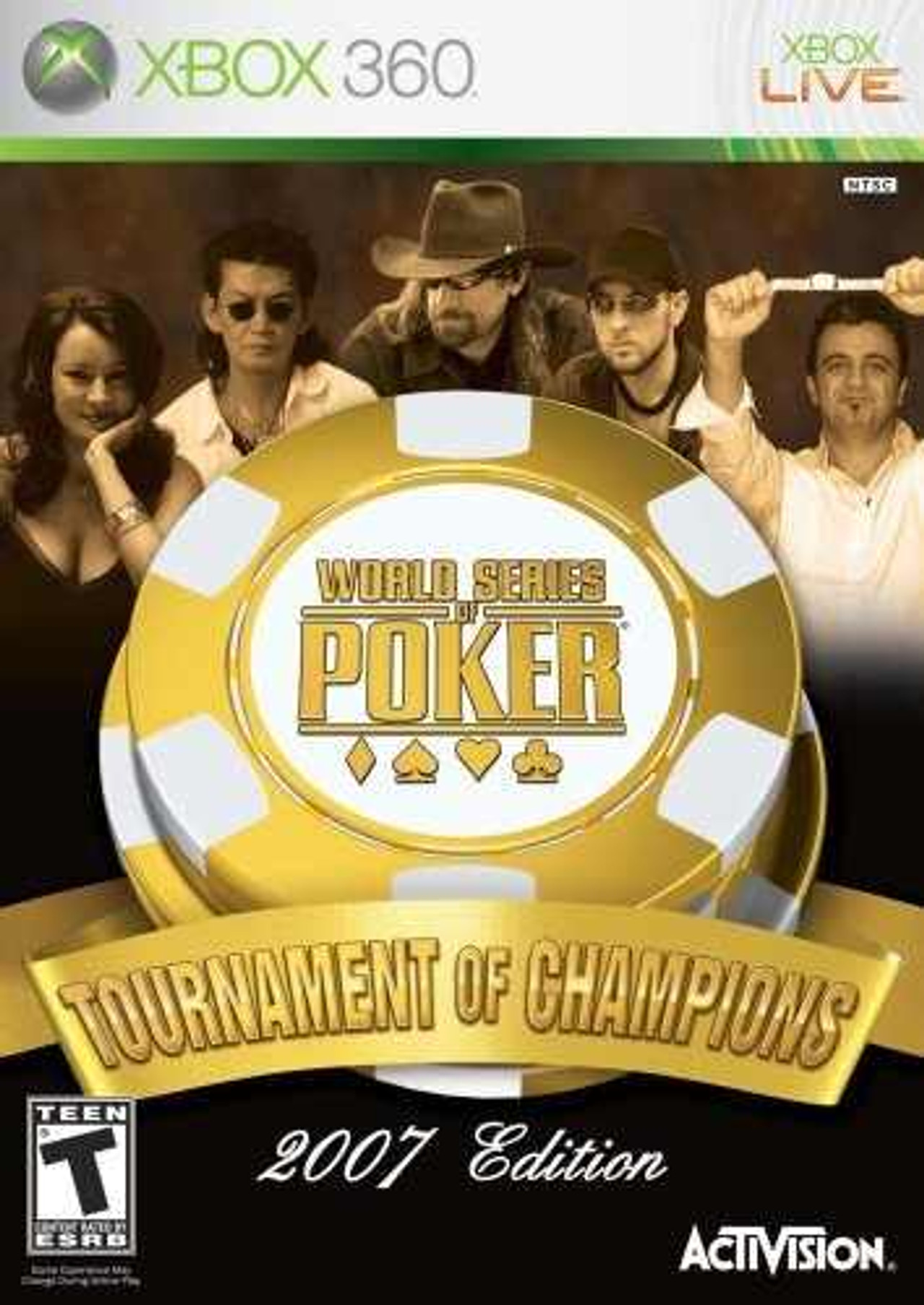 World Series of Poker Tournament of Champions 2007 Ed Xbox 360 Game Sale