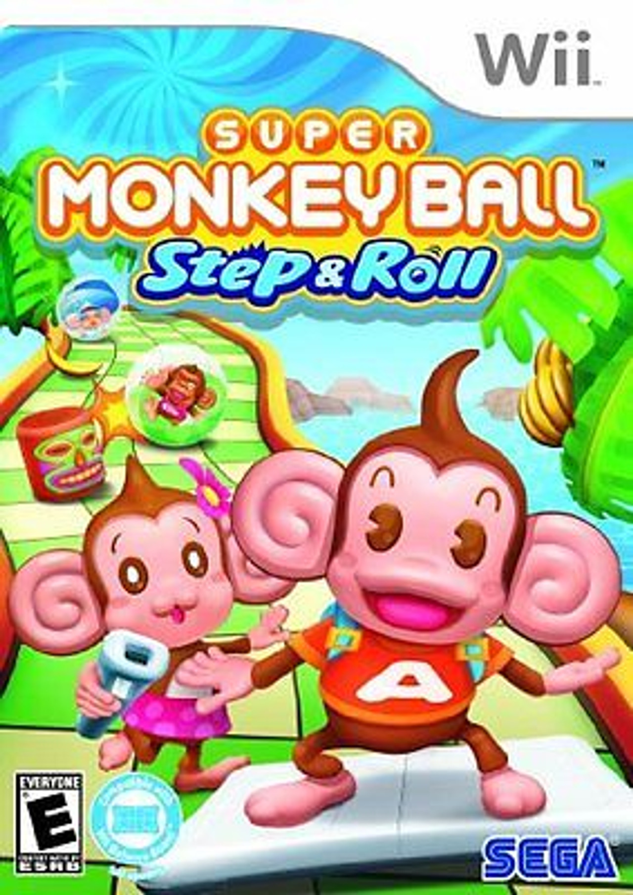 Super Monkey Ball Step & Roll Nintendo Wii Game For Sale