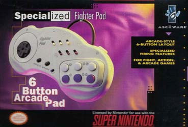 Snes Ascii Pad Ascii Fighter Pad Controller SNES For Sale DKOldies