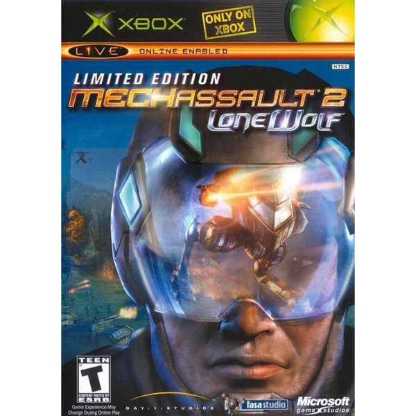 MechAssault 2 Lone Wolf Limited Edition Xbox Game For Sale | DKOldies
