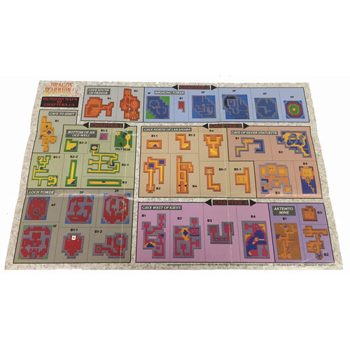 dragon warrior map pdf